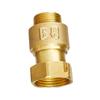 Brass Water Meter Telescopic Check Valve