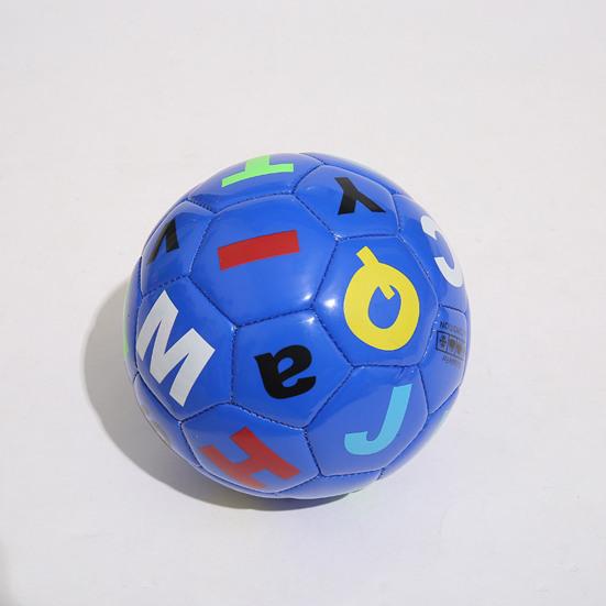 Small Football Bright Color Eco-friendly Wear Resistant Waterproof High Elasticity Improve Balance PVC Indoor Kids Football Toy Outdoor