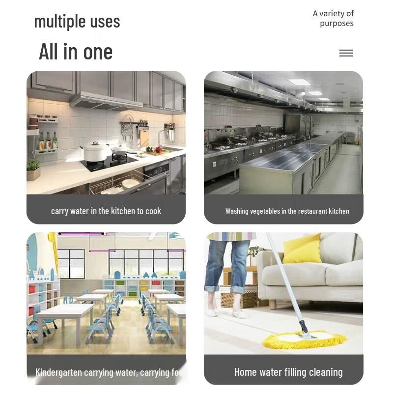 Huihuang Stainless Steel Portable Bucket