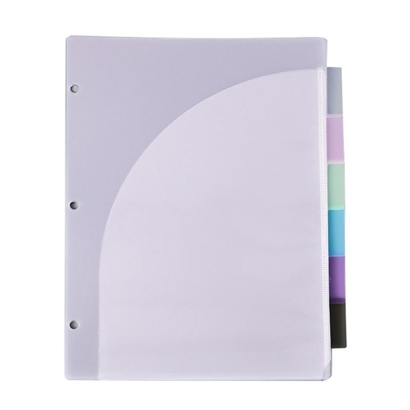 

Expanding Folder Water Resistant Sorting Folder Document Organiser with 6 Removable Pages For School Office Home Use 28.5x25CM