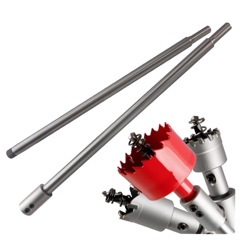 Power Tool Extension Rod Triangular Shank Fastener For Thin Sheet Metal Aluminum Cutting Extension Rod Accessories