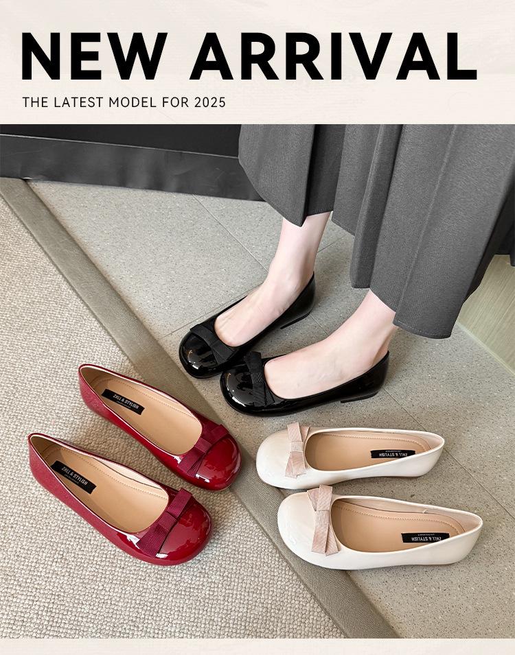 Women's Plus Size Mary Jane Flats: Round Toe, Wide Fit, Sizes 41-43, Sweet Granny Style