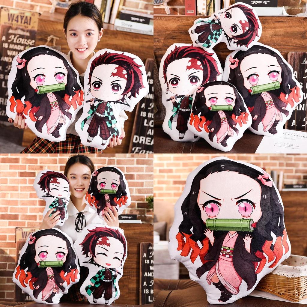 Weiches Plüschkissen von Anime Demon Slayer Kimetsu No Yaiba Kamado Nezuko für Kinder