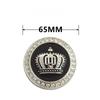 Hot Sale Fashion Metal Car Styling Decoration Stickers Crystal Crown Personality Car Body Sticker Accessories