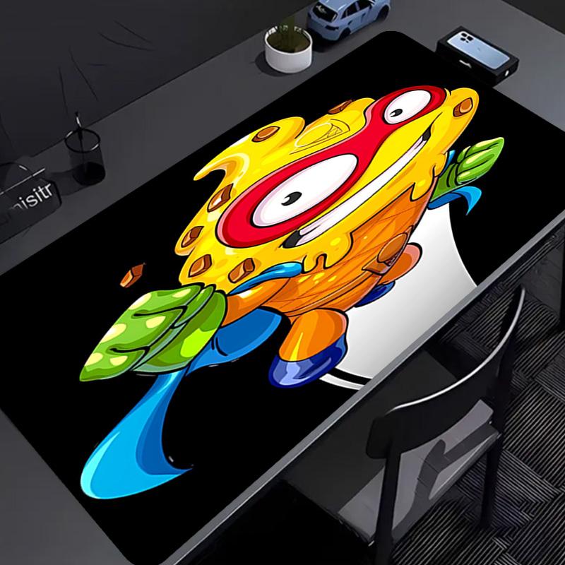 Superthings3 Mouse Pad - Non-Slip Rubber Base, Smooth Surface for Work,Gaming,Office,And Home Use, Desk Mouse Pad