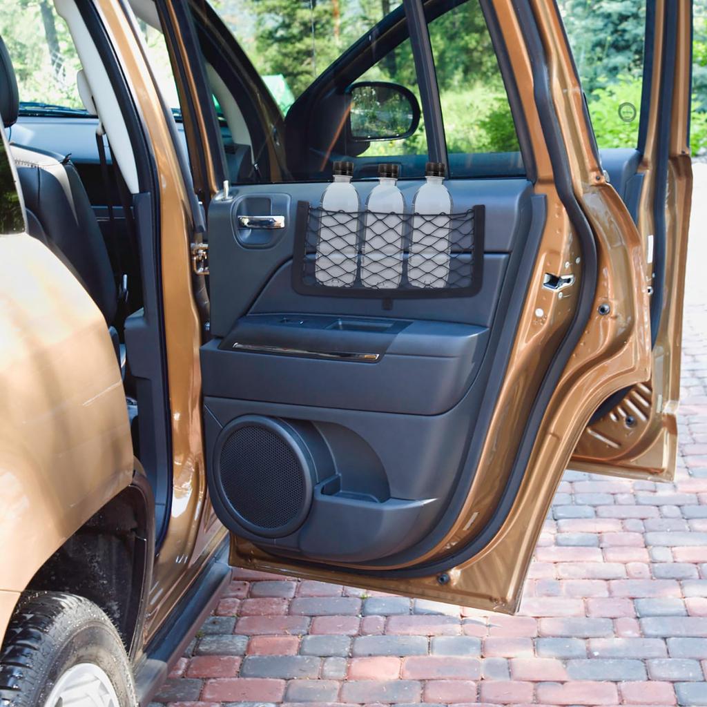 LEDMOMO Car Storage Mesh Net Storage Mesh Organizer Car Storage Bus Storage Seat Storage Car Storage Bag Pocket, Pocket, 36cm18cm, Pocket, Bag, Net,