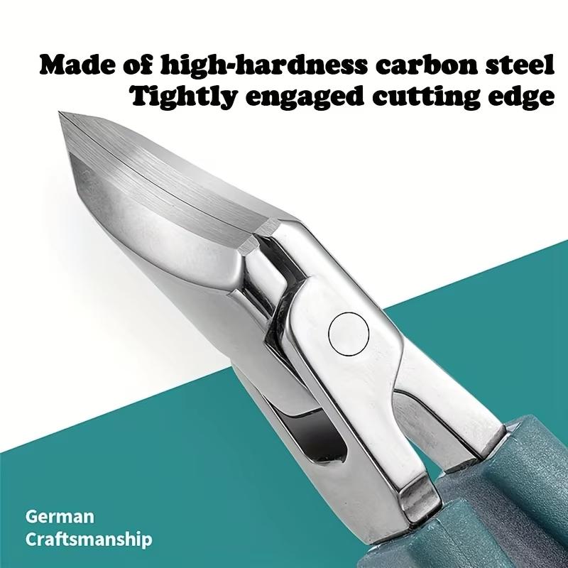 25° Slant Edge Nail Clipper Anti-Splash Cuticle Remover Professional Eagle Beak Oblique Toe Nail Trimmers Manicure Pedicure Tool