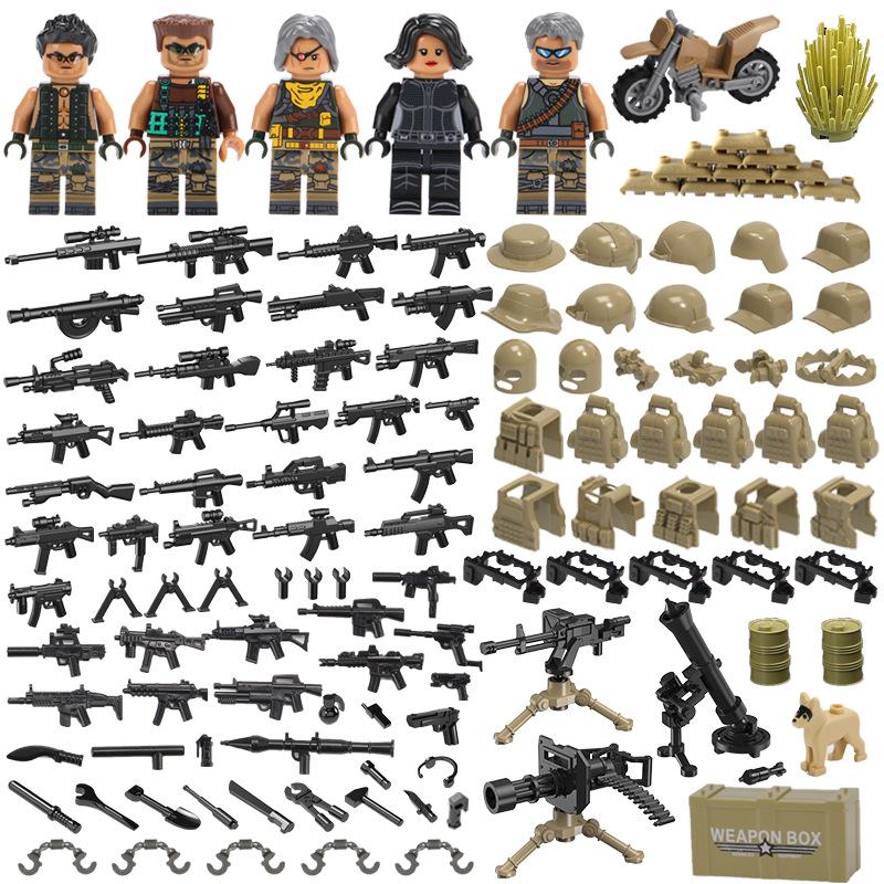 Black Panther Special Forces Combat Building Blocks Set