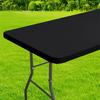 Homaxy Rechteckige Tischdecke Abdeckung Wasserdichte Tischdecke Passend für Klapptische Waschbarer Tischschutz Camping Outdoor 30x72