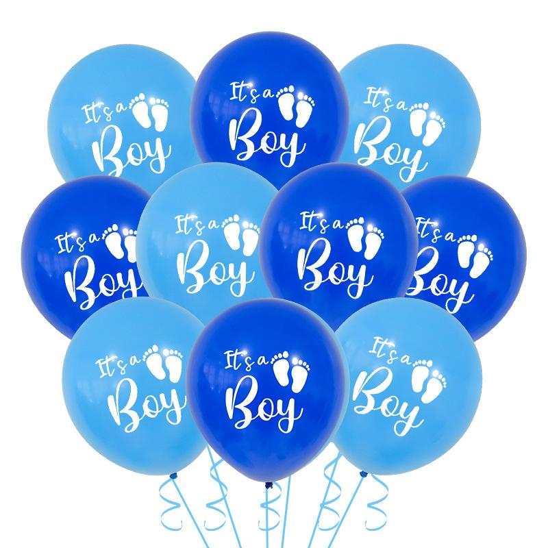 Baby Shower Balloon Set Baby Shower 12 Inch Latex Printed Balloon Set Decoration