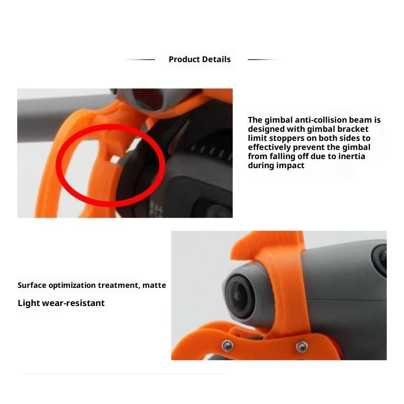 1PC 3D Printed ABS Gimbal Bumper For Mini 5Pro Drone Protective Bar Anti-Collision Bumper Guards Drone Accessories