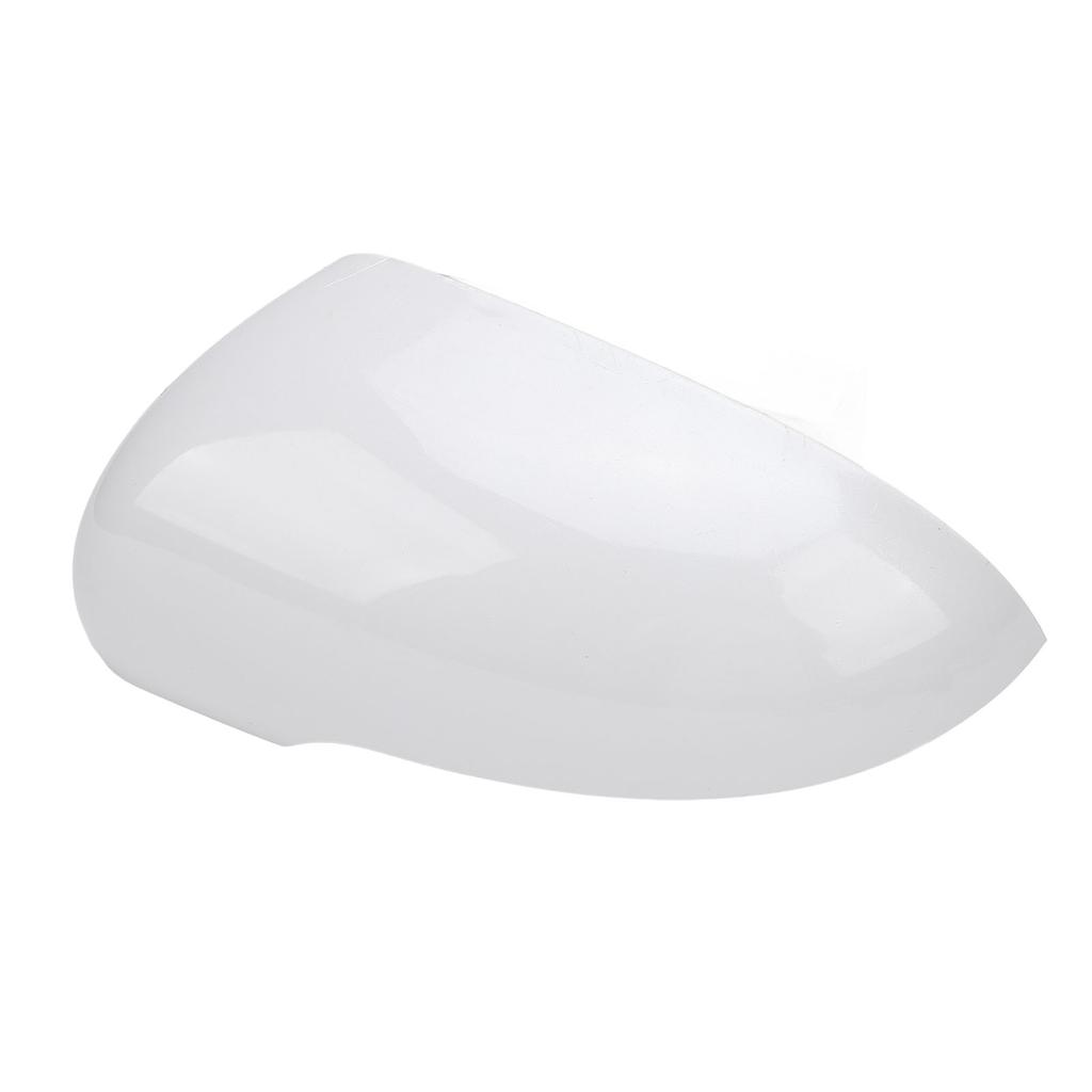 Rear View Mirror Cap Cover White Impact Resistant Scratch Proof Exterior Side Door Mirror Cap for