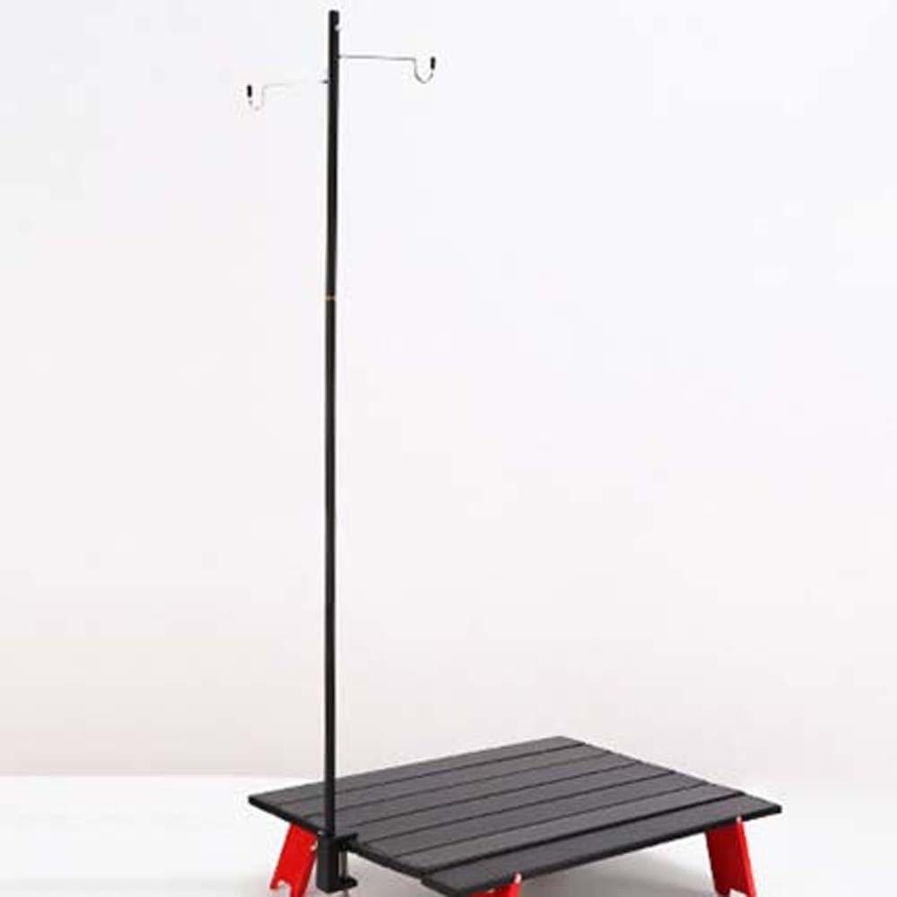 Polyester Camping Lamp Rod Adjustable Portable Lantern Holder Lightweight Folding Lamp Stand  Yard
