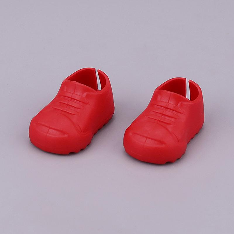 15/17Cm Doll Shoes Plastic Mini Shoes For Dolls Mini Finger Shoes Clothing Accessory For 6.9 Inch Dolls Blind Box Doll