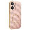 Phone Case For Xiaomi Redmi 13C 5G/13R 5G/Poco M6 5G Carbon Fiber Textured Electroplated TPU Back Cover