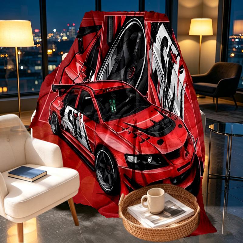 Honda Print Blanket - Soft & Comfortable, for Bedroom, Travel, Sofa, Home Decoration - Birthday Christmas Gift for Friend