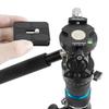 Double Panoramic Tripod Fluid Head Mini Pan Tilt Head Quick Release Plate and Handle For DSLR And Small Video Cameras