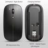 2025New Rechargeable Wireless Mouse Bluetooth-compatible 2.4GHz Dual Modes Computer Mice with Nano Receiver for PC Laptop