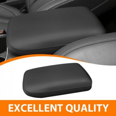 Car Center Console Lid Armrest Cover Pad For Subaru Outback -2024 PU Leather