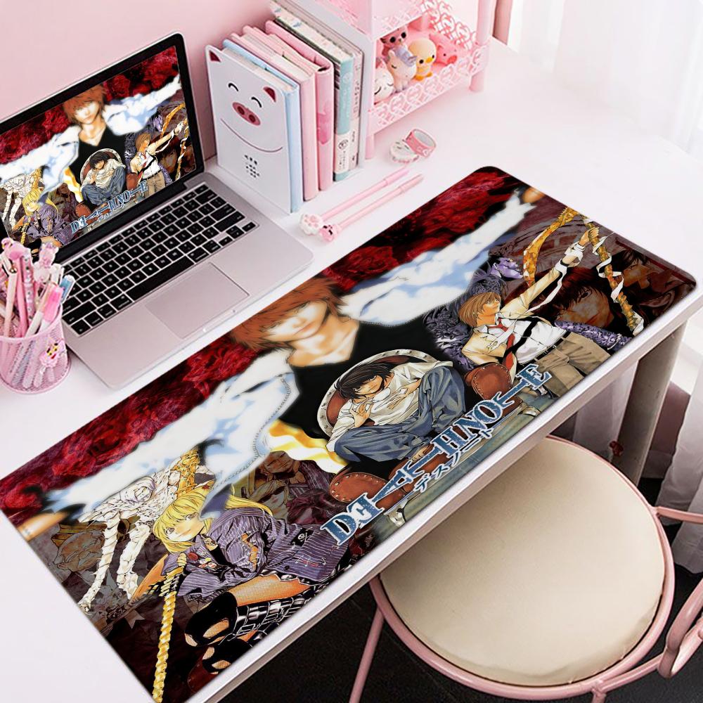 Death Note Mouse Pad xCM Nonslip Gaming Mousepad Gamer ESports Mouse Mat Game Mechanical Keyboard XXL Desk Mat