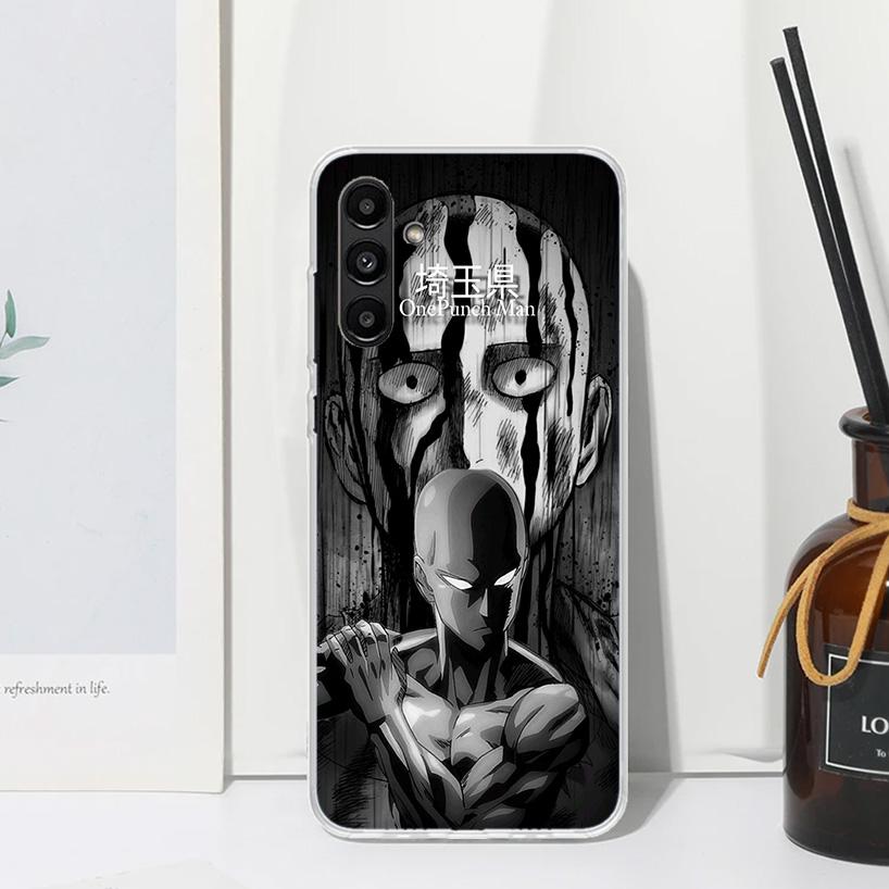 One P-Punch-Man Saitama King Phone Case For Samsung Galaxy A17 A37 A57 A16 A26 A36 A56 A15 A25 A35 A55 A14 A24 A34 A54 A13 A23 A