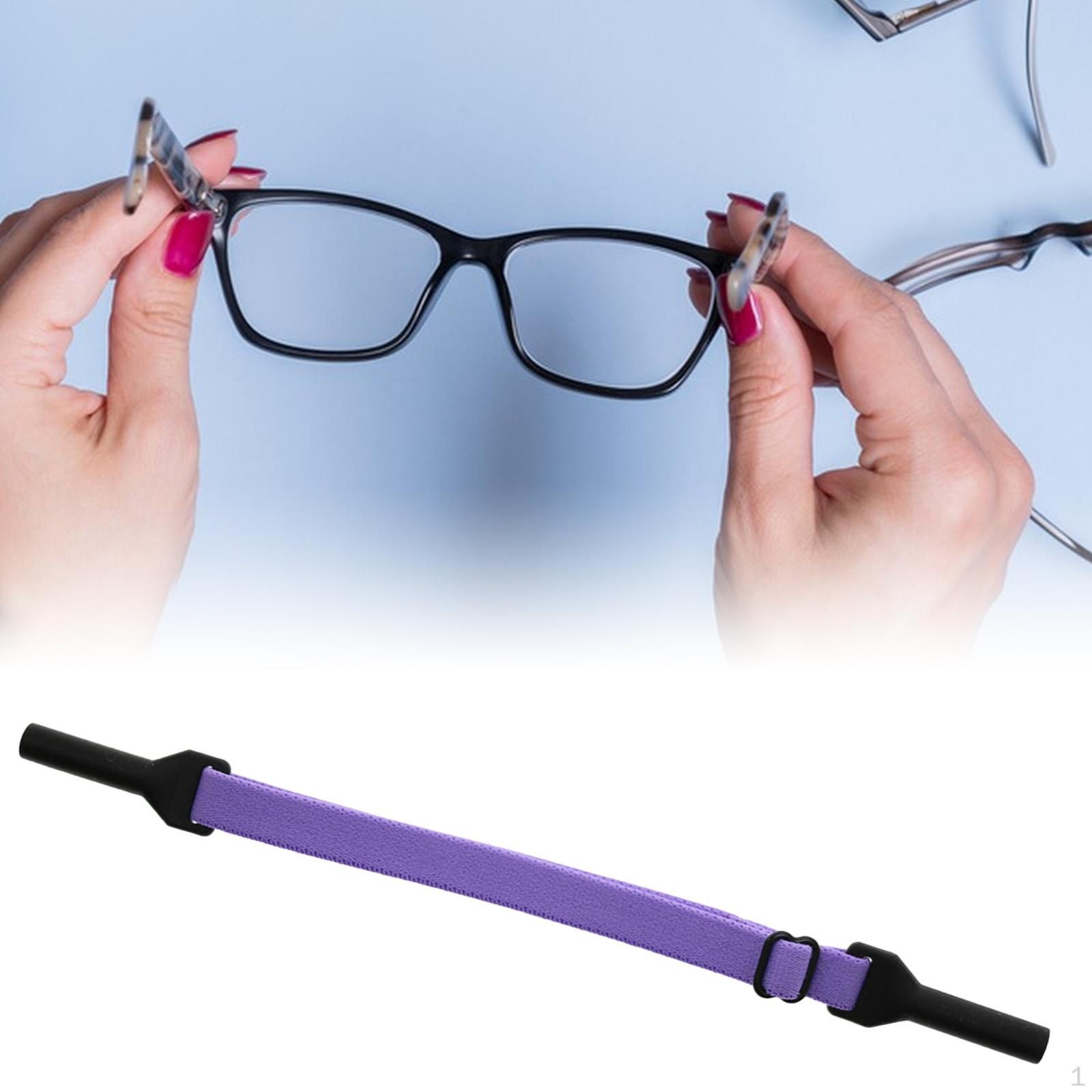 Ремешок для очков, противоскользящий, регулируемый, ремешок-держатель для очков, веревочные очки Violet