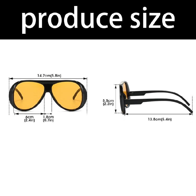 Trendy Sunglasses For Women Men Unisex Sunproof Glasses For Driving Leisure And Various Event With Modern Appeal