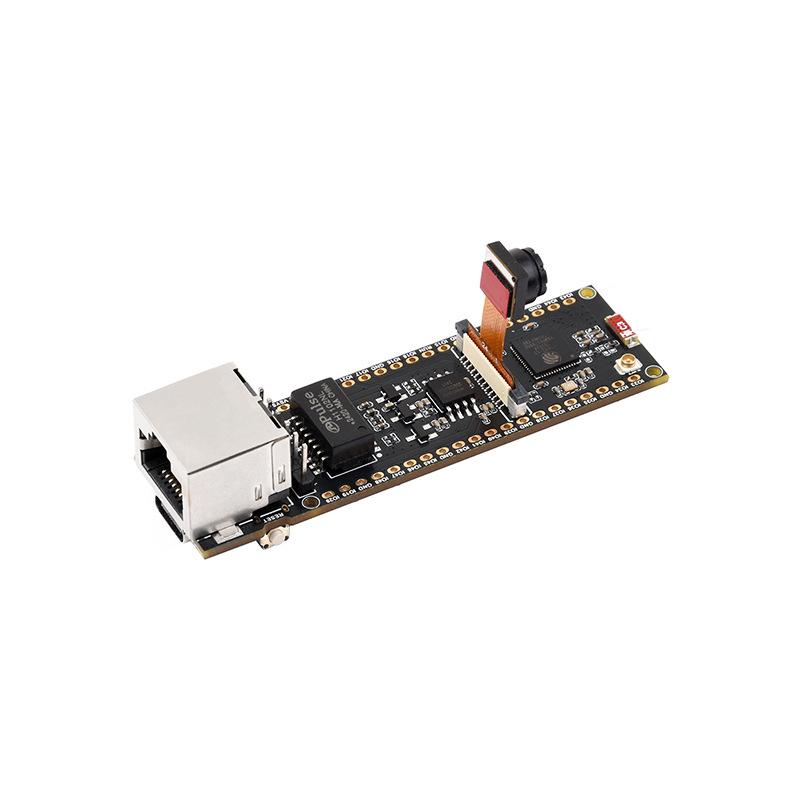 ESP32-S3 Development Board with Ethernet, WiFi/Bluetooth 5, PoE, Camera Support, 32-bit LX7 Dual-core