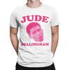 Rosa Bellinghams T-Shirts für Männer Frauen Fußball Baumwolle T-Shirt Rundhals Kurzarm T-Shirt Bedruckte Kleidung