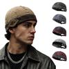 Streetwear Brimless Skullies Cap Lightweight Skullcap Fashion Melon Skin Hat  Outdoor