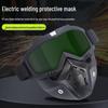 Electric Welding Protective Mask with Anti-Fog, Anti-Light, Anti-Arc, Eye Protection, Anti-Splash, Anti-UV Full Face and Goggles.
