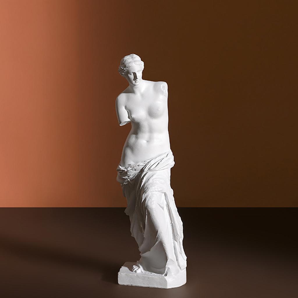 Resin Greek Mythology Figurine Elegant Venus Statue Modern Home Decoration Centerpiece for Living Room Table