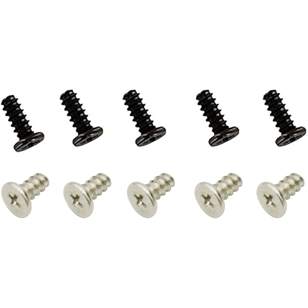 Audiophile PS4 Controller Screw Set Screws 4.5mm Screws 6.0mm Repair Parts Set of 5
