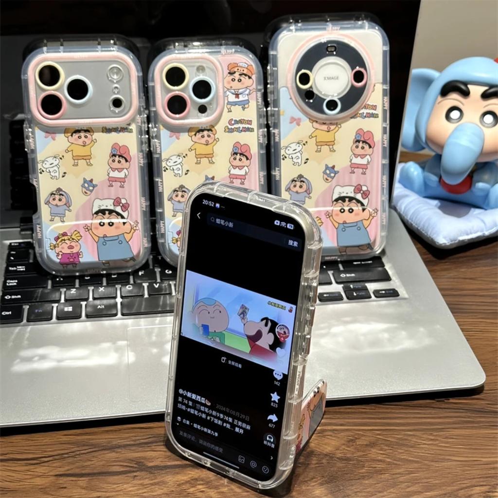 Cartoon headset Xiaoxin compatible with Apple iPhone 17, iPhone 16 Pro Max, Huawei Mate 70, Honor protective case
