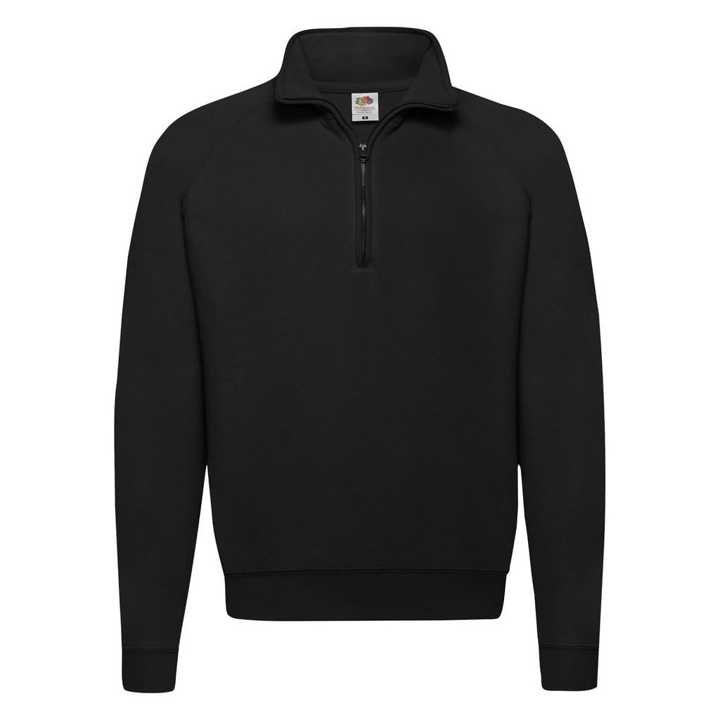 FRUIT OF THE LOOM Men's Classic Zip Neck Sweatshirt