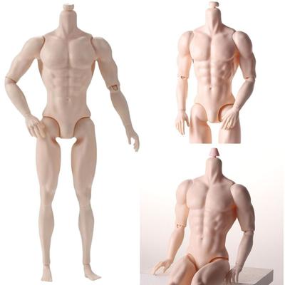 31cm Höhe 1/6 MJD Junge Körper Weiß Normal Bräunlich Haut Männlicher Körper 1/6 Actionfigur Körper Starker Mann Puppe Zubehör