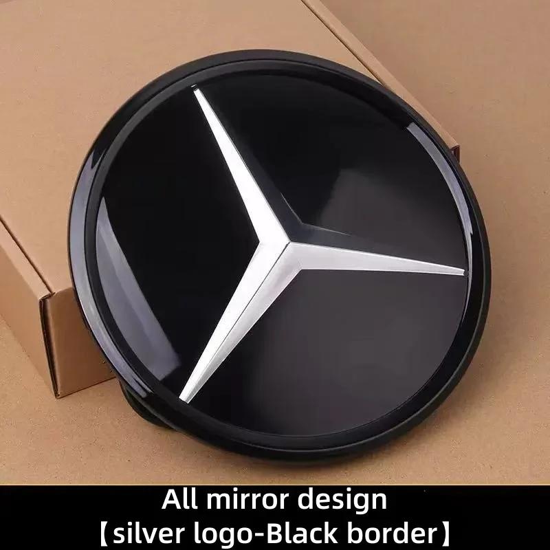 

Hot Car Sticker Car Front Grill Logo Light 3D LED Badge Emblem Luminous Decorative Light For Mercedes Benz W213 E-Class