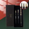 Yongsheng Fountain Pen Set: Business Creative Calligraphy with Fine, Medium, Bent, and Hard Nibs - High-Quality Metal Design for Students.