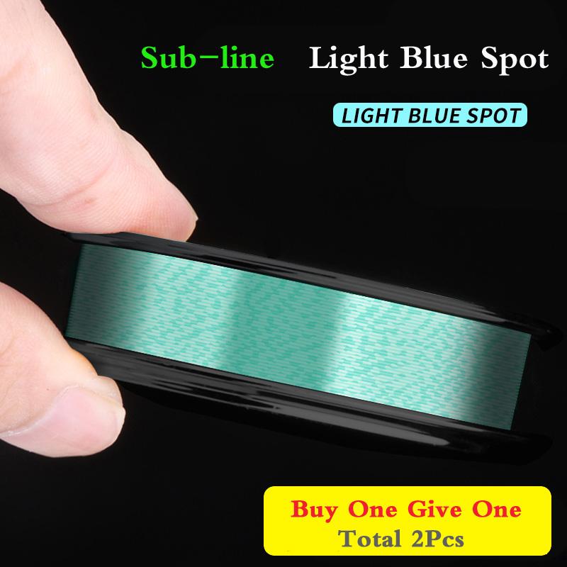 Neue Unsichtbare Karpfenangelschnur 50m Haupt-/Unter-Sprenkelschnüre Superstarke Nylon-Fließenschnur Sinkende Fluorocarbon-Ausrüstung 0.4-5#