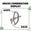 Non-Toxic 200Pcs/Lot 4499 Bow And Arrow Weapon Building Blocks Moc Figures Accessories Compatible With Bricks Children Toys Gift Box