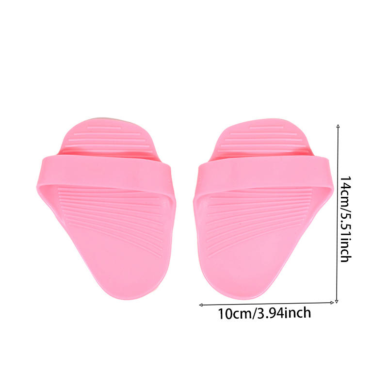 1Pair Silicone Anti-Wear Palm Protection Workout Gloves Anti-Slip Sports Gym Gloves Lifting Pads For Weightlifting