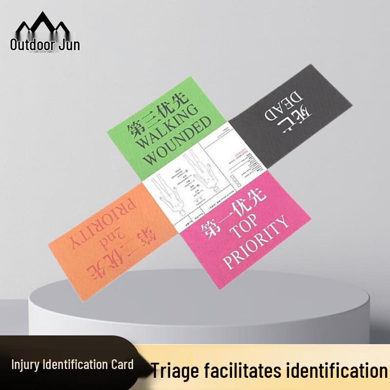 Emergency Triage Identification Cards