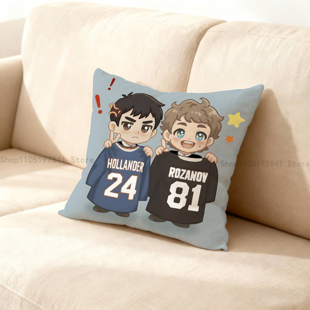 H-Heated R-Rivalry Pillow Case Cushion Cover Home Decor Birthday Gift Pillowcover