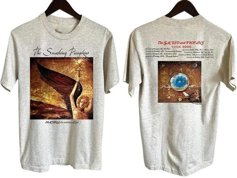 Smashing Pumpkins - Machina Sacred And Profane 2000 Canadian Tour T-Shirt 2 S