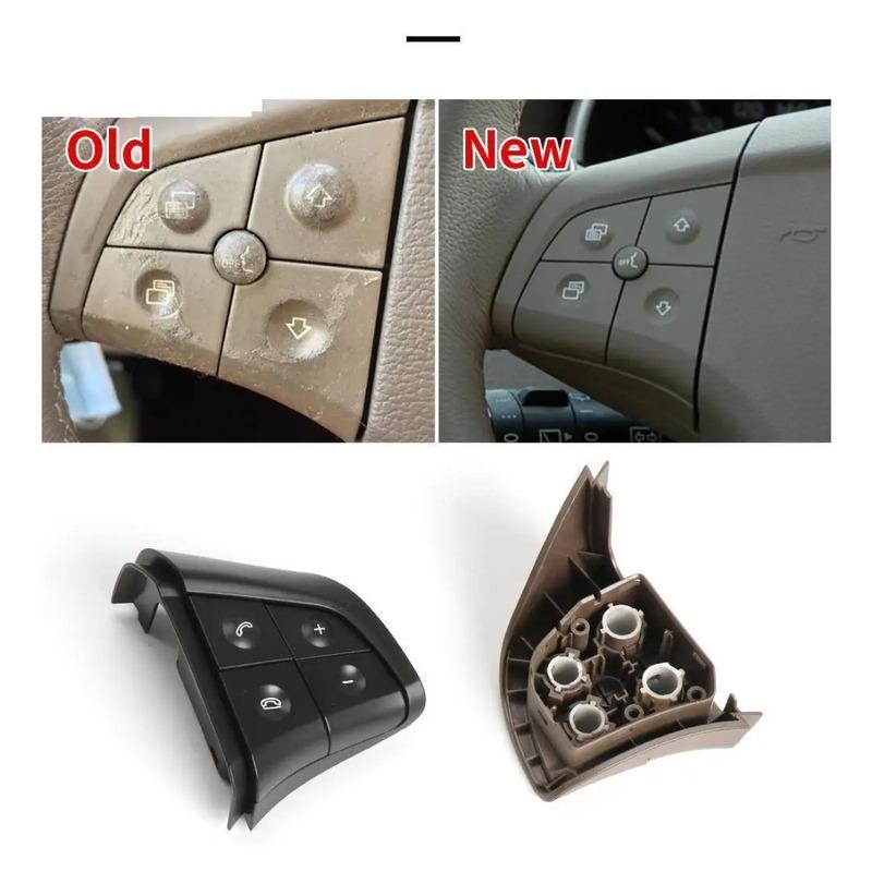 Car Multi-function Steering Wheel Switch Button Kit Control Key For Mercedes Benz W164 W245 W251 ML GL 400 450 2006-2009