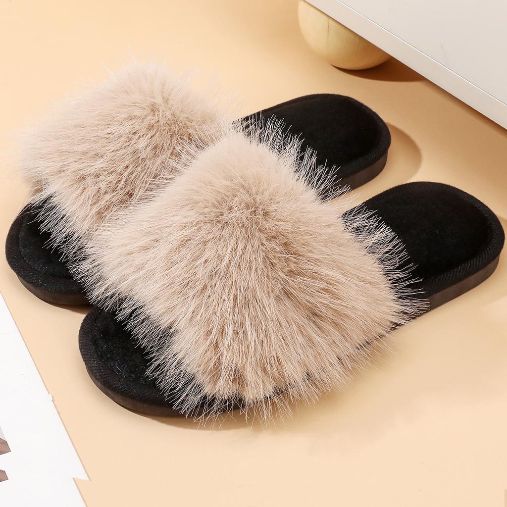 Women's Plush Slippers, Warm Slippers, Home Use Slippers