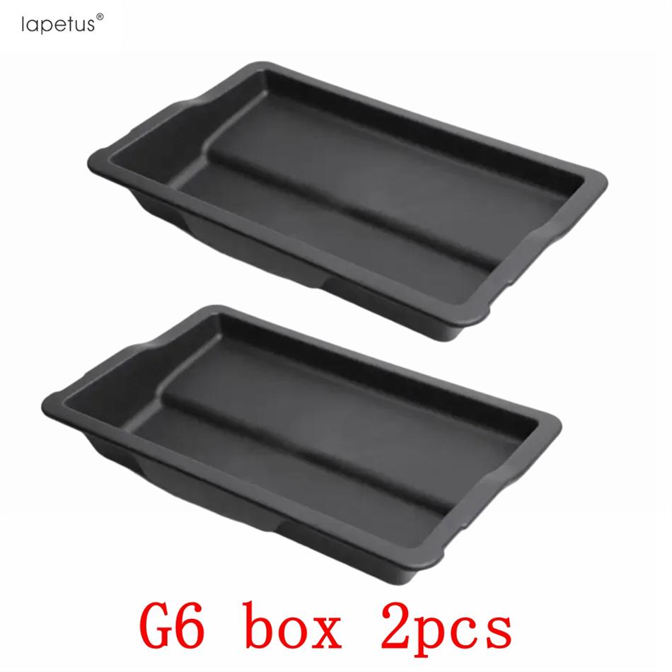 Car Front Seat Below Storage Box Container Drawer Type Organizer Holder Tray Accessories Interior For Xpeng G6  2024 2025