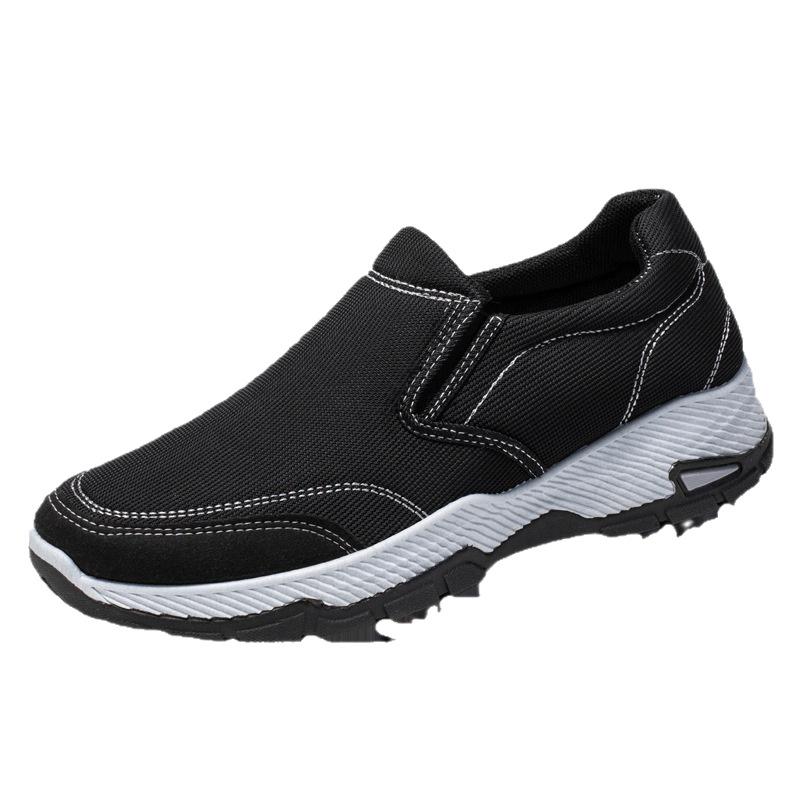 Lässige Herrenschuhe lässige Herrenschuhe Herbst und Winter neu Canvas Walking Arbeitsschutzschuhe Sport und Freizeit weiche Sohle 100