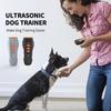 Safe Rechargeable Ultrasonic Dog Repeller Handheld Portable Dog Deterrent High Efficiency LED Flashlight Dog Chaser Night Run