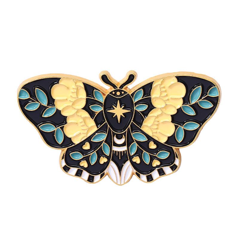 Cross-Border Hot-Selling Butterfly Brooch Series: Metal Insect Bag Accessories